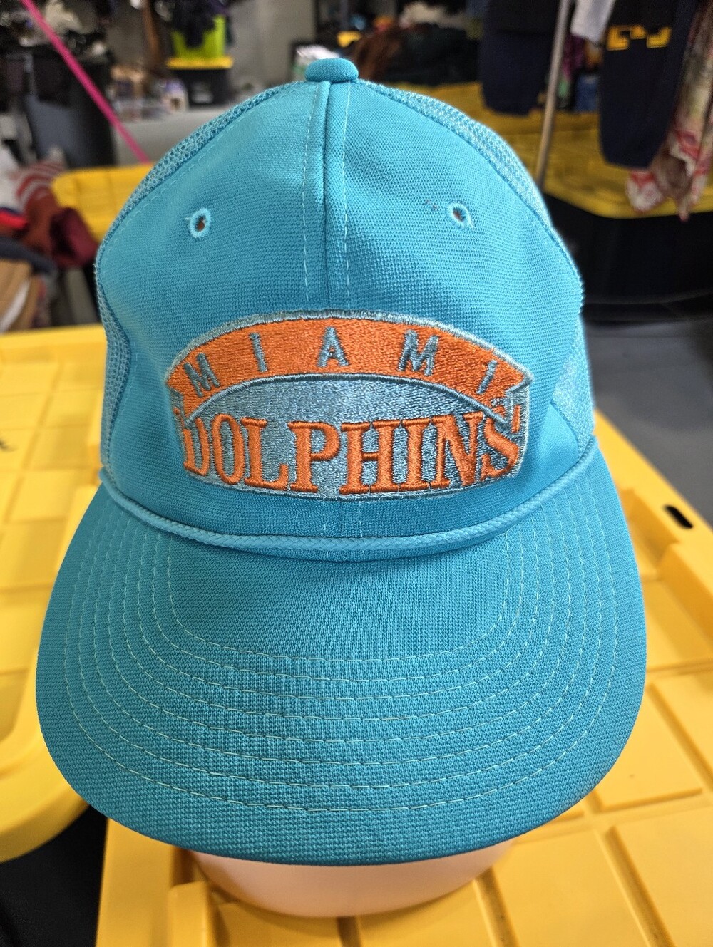 Vintage Sports specialties nfl miami dolphins hatDiscoloration on the inside a